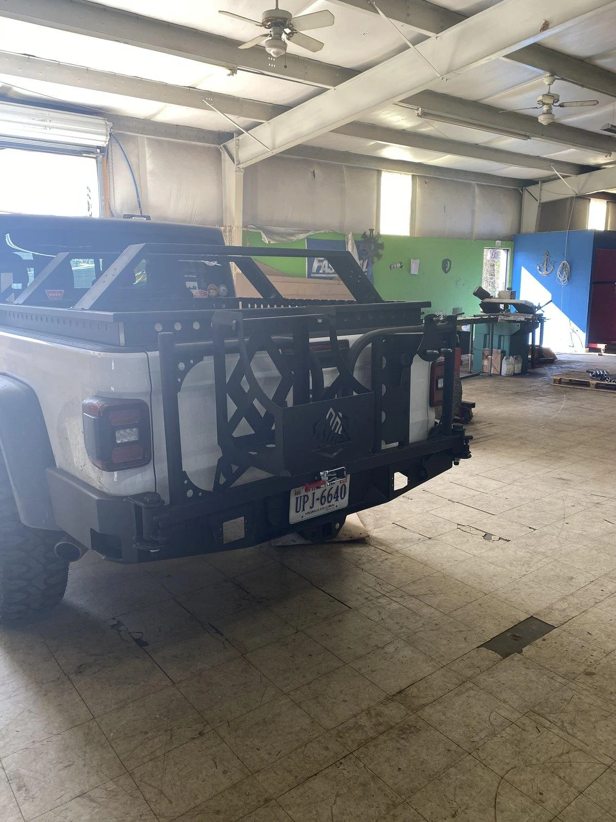 Jeep Gladiator Rear bumper with double swing outs by SOS Offroad Concepts 0D288140-90AA-4EF5-A5C8-8108B32BA5BC