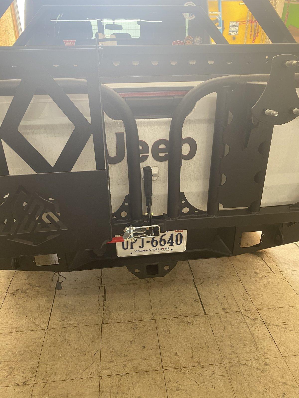 Jeep Gladiator Rear bumper with double swing outs by SOS Offroad Concepts C2E17A36-8408-4BAD-AB2C-3C3061C52D1E