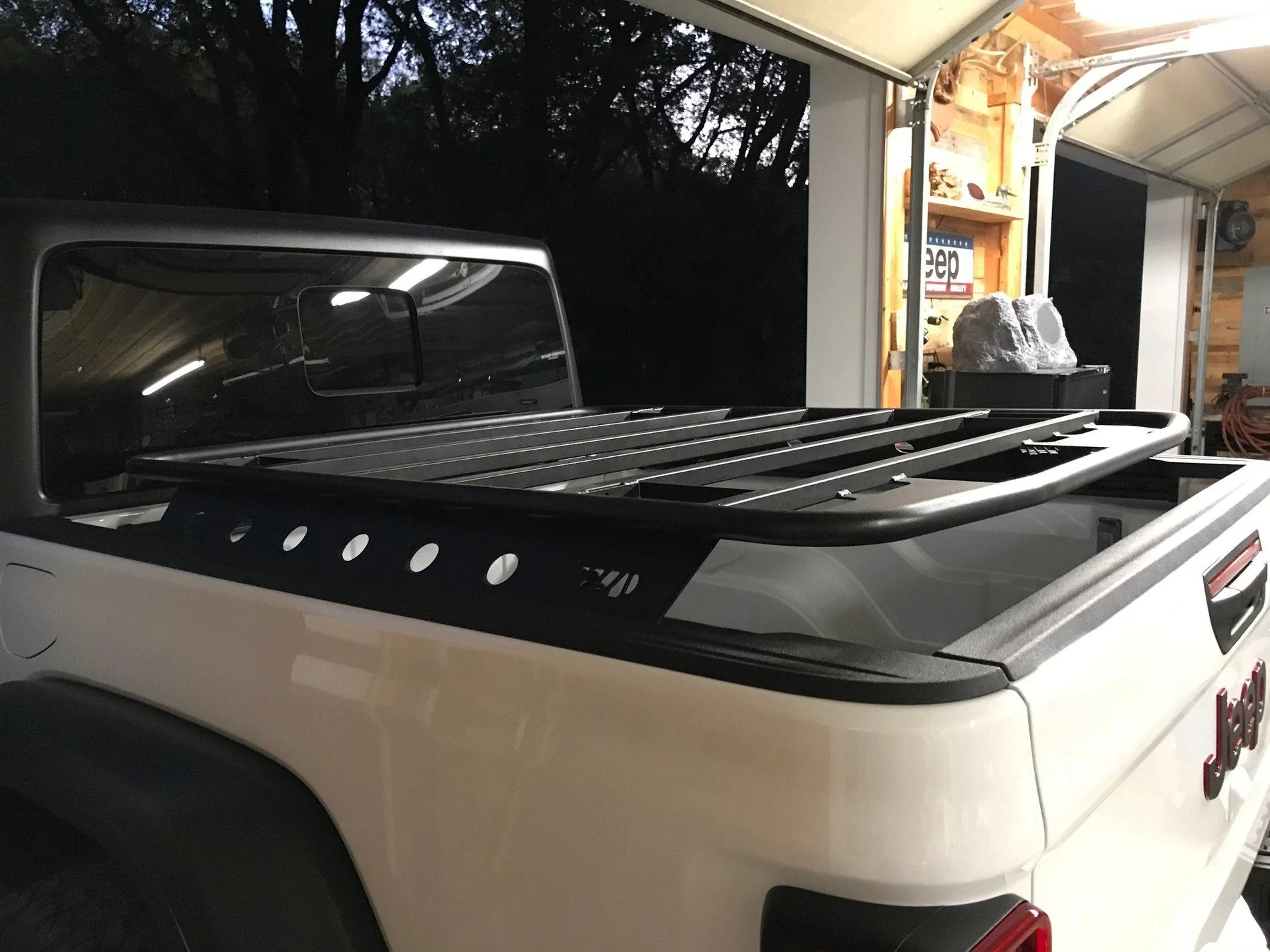 Jeep Gladiator FS:  Bed Rack Warrior Products IMG_3750