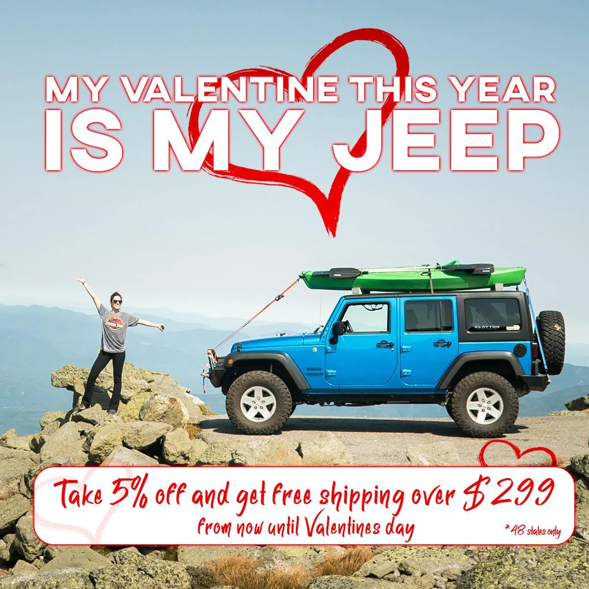 Jeep Gladiator Valentines Day Sale!! Valentines Day Post 2