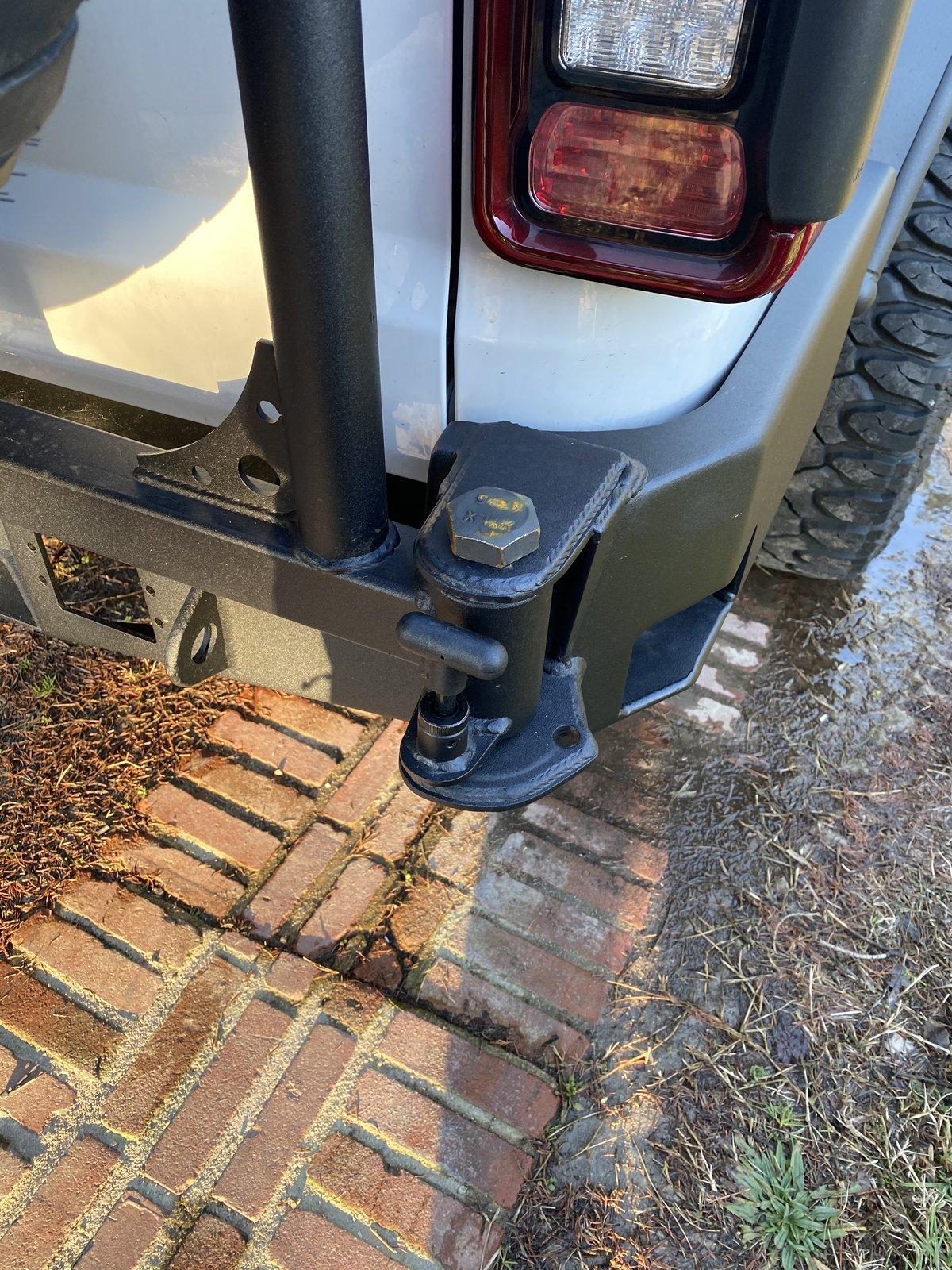 Jeep Gladiator Rear bumper with double swing outs by SOS Offroad Concepts 061A8F01-9D8D-4CA4-8B09-152A3698AF3B