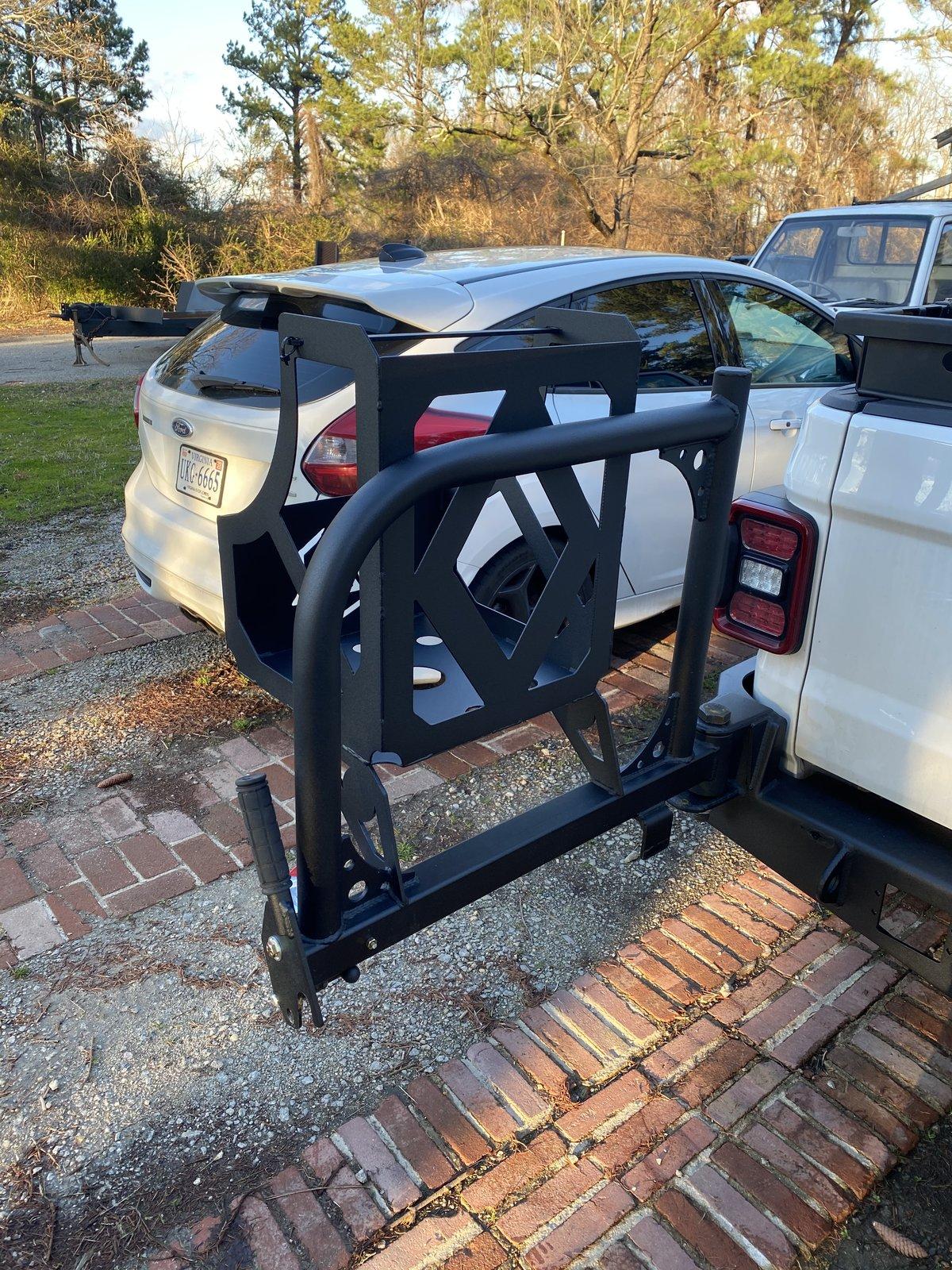 Jeep Gladiator Rear bumper with double swing outs by SOS Offroad Concepts 8C77A820-0FE7-4C70-9200-DCBAF67369D8