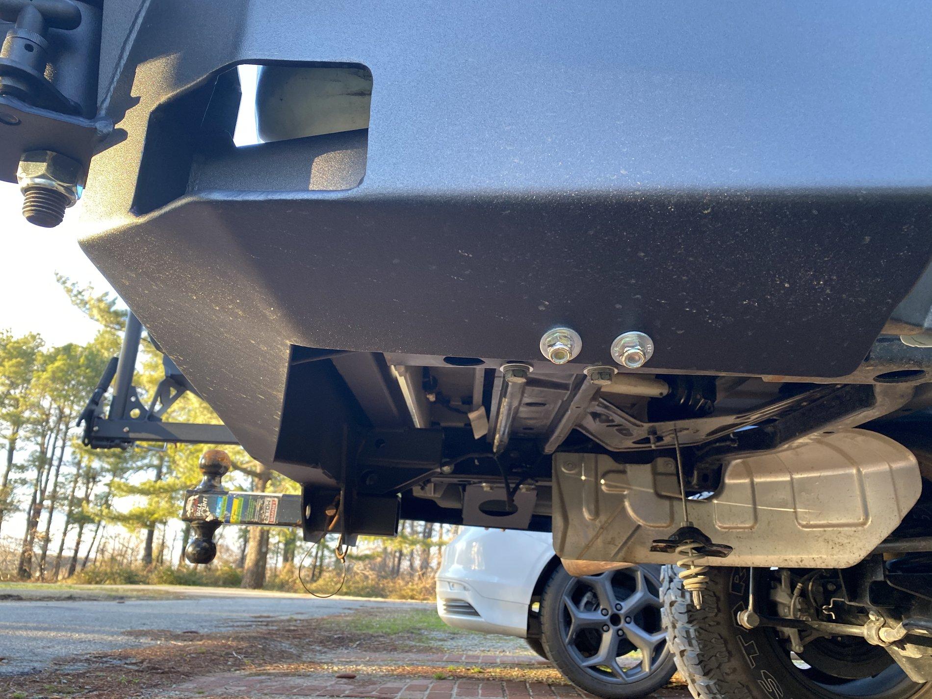 Jeep Gladiator Rear bumper with double swing outs by SOS Offroad Concepts 8649F2F9-F67B-4712-8D04-A4036BDB7520