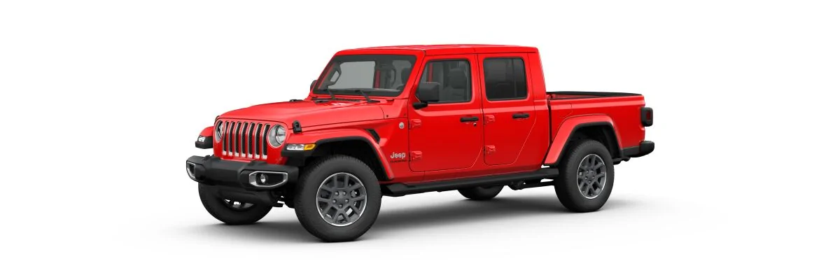 Jeep Gladiator [Updated] 2020 Gladiator Colors Revealed! Gobi, Hydro Blue, Gator Coming Soon Firecracker-Red-Jeep-Gladiator