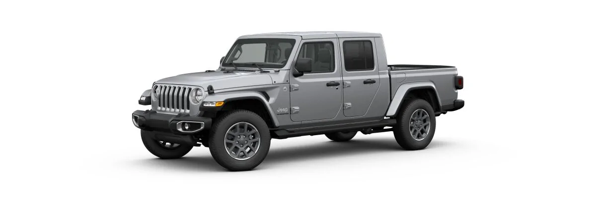 Jeep Gladiator [Updated] 2020 Gladiator Colors Revealed! Gobi, Hydro Blue, Gator Coming Soon Billet-Silver-Jeep-Gladiator