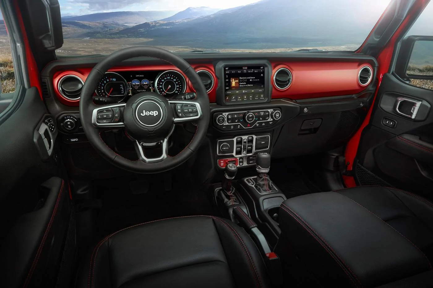 Jeep Gladiator Jeep Gladiator Interior Photos Jeep-Gladiator-Interior-1
