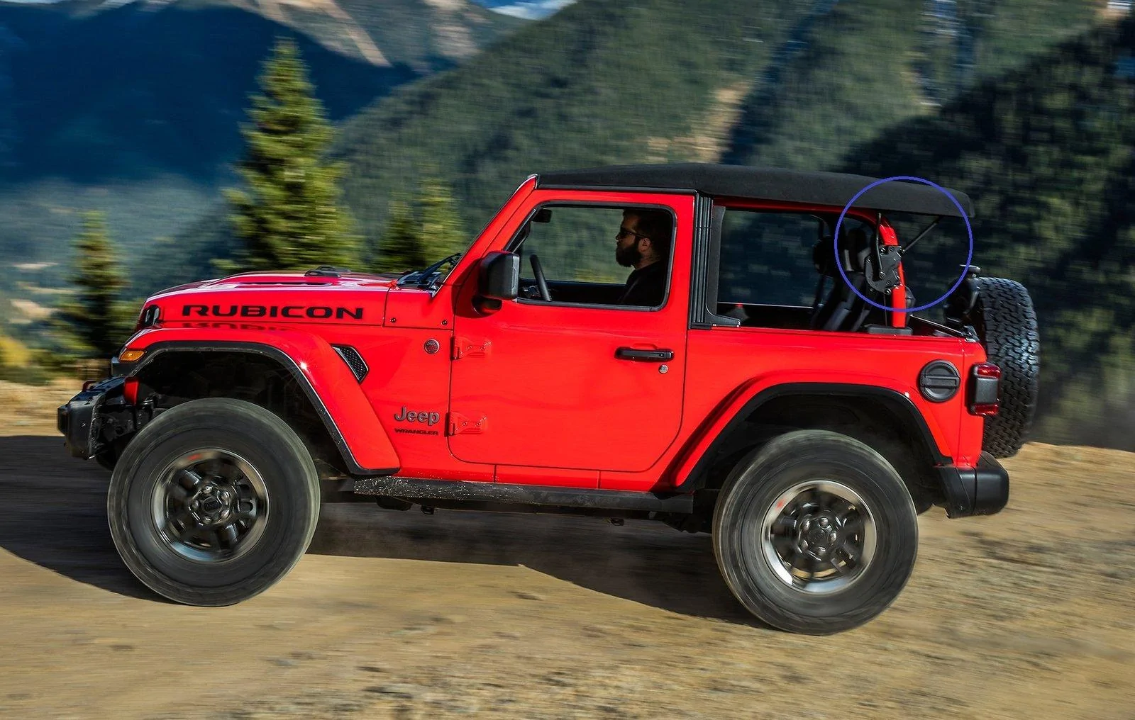 Jeep Gladiator Mopar Accessorized 2020 Jeep Gladiator (in Sting Gray) JDA_JL_Soft_Top_2_Door_2_1