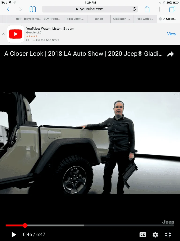 Jeep Gladiator Our Q&A / FAQ from Jeep Gladiator debut at LA Auto Show C686597A-9971-4A1E-9D1F-0C15A4F319C3