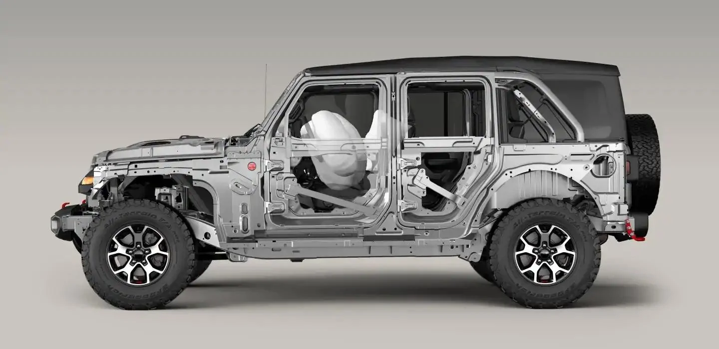 Jeep Gladiator Half Doors side impact? 2018-JL-Safety-Highlights