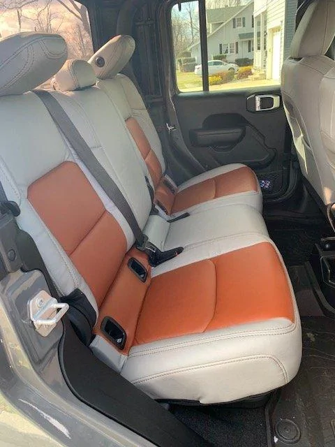 Jeep Gladiator All things Katzkin jeep backseat