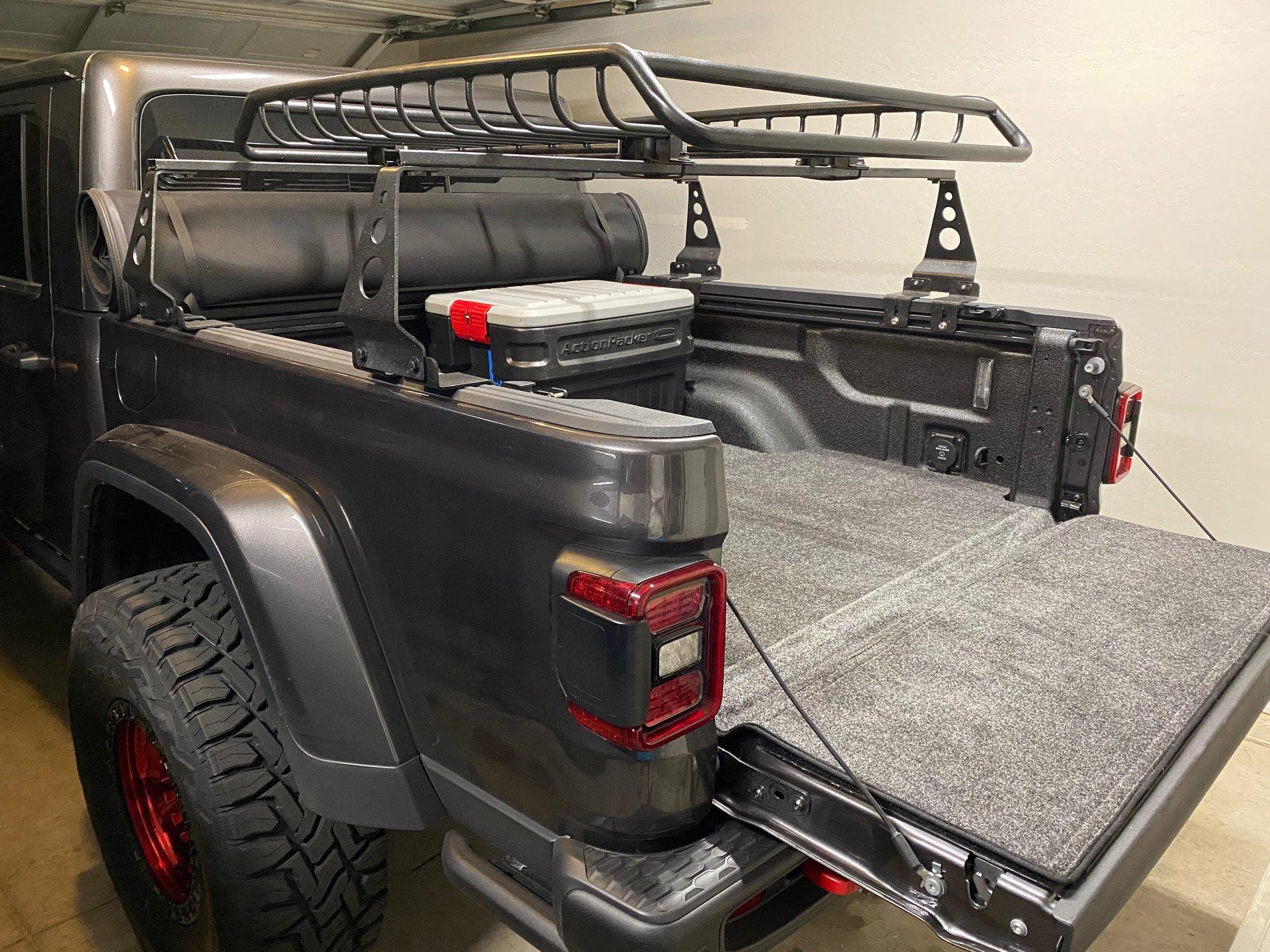 Jeep Gladiator I'm building my idea of a perfect (for me) Gladiator rack BedRack - 13