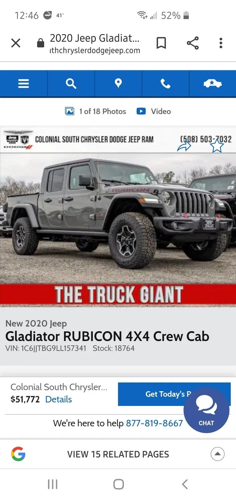 Jeep Gladiator Mass area willing to trade brand new sting gray hard top for dual top group black Screenshot_20200212-124625_Chrom