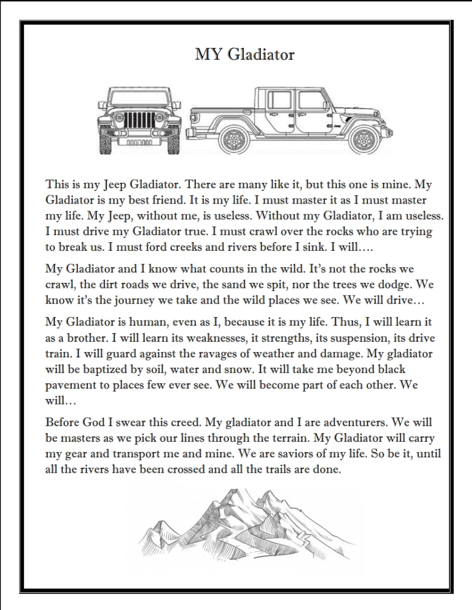 Jeep Gladiator This is my Gladiator 20200212_153826