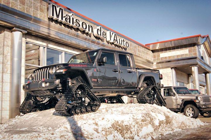 Jeep Gladiator Nordtrack snow tracked Gladiator D28F7B4F-026A-43DA-B230-397202EF3802