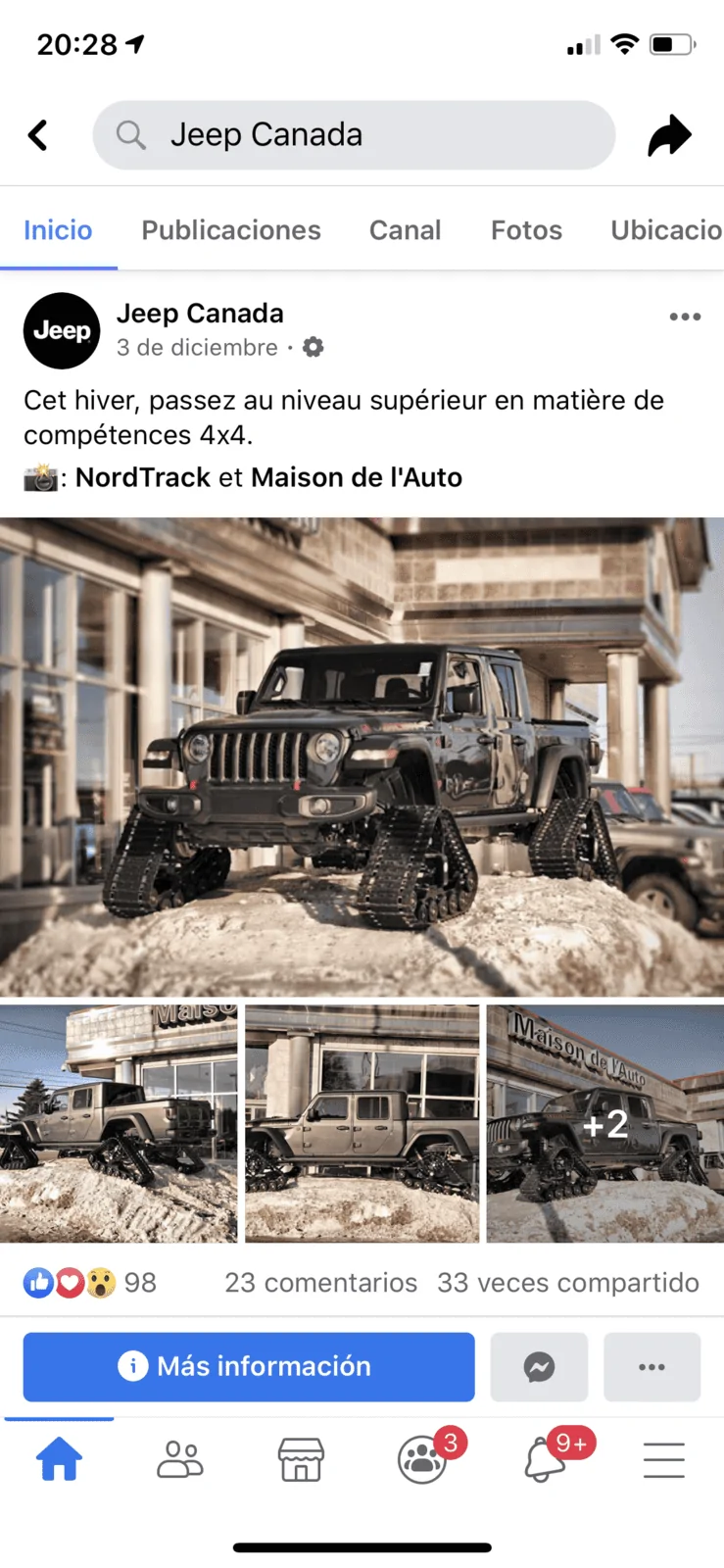 Jeep Gladiator Nordtrack snow tracked Gladiator E630C89F-0C76-4219-9379-2086E71A550D