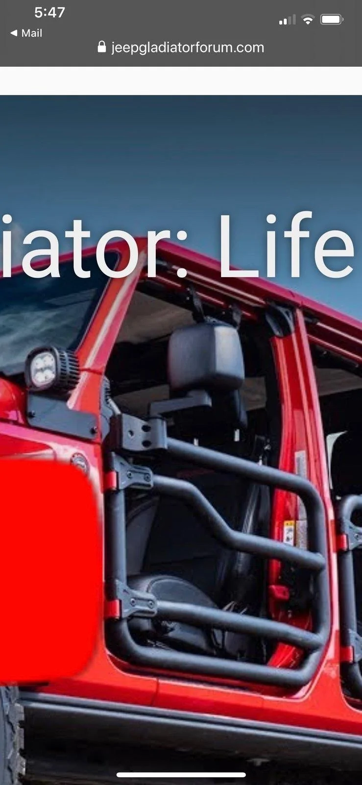 Jeep Gladiator JT Tube Doors: Ask, discuss, show, and tell. 7A623D95-6D4E-4883-B241-83979436D33E