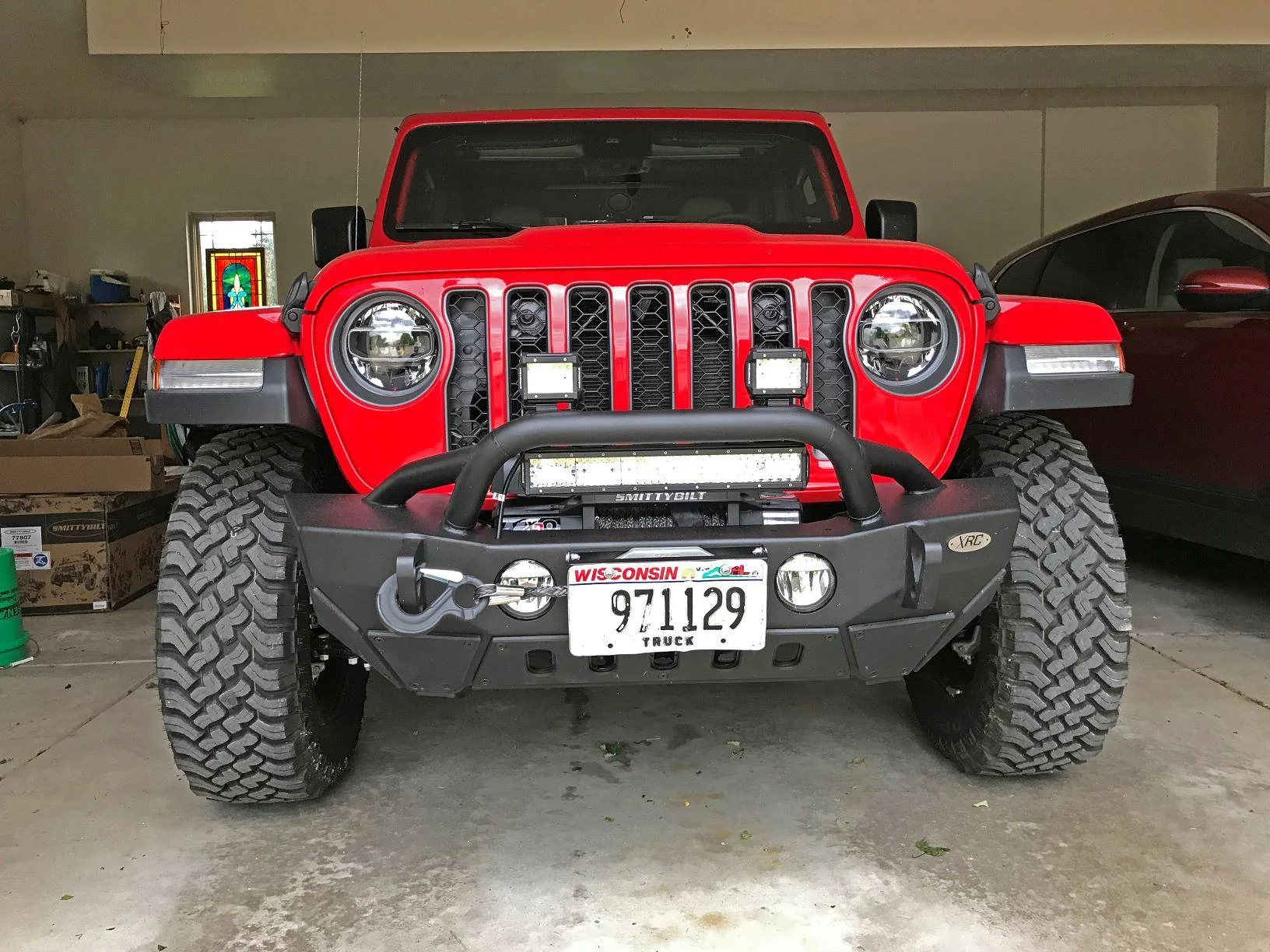 Jeep Gladiator What winch? Red Rubi Lights R