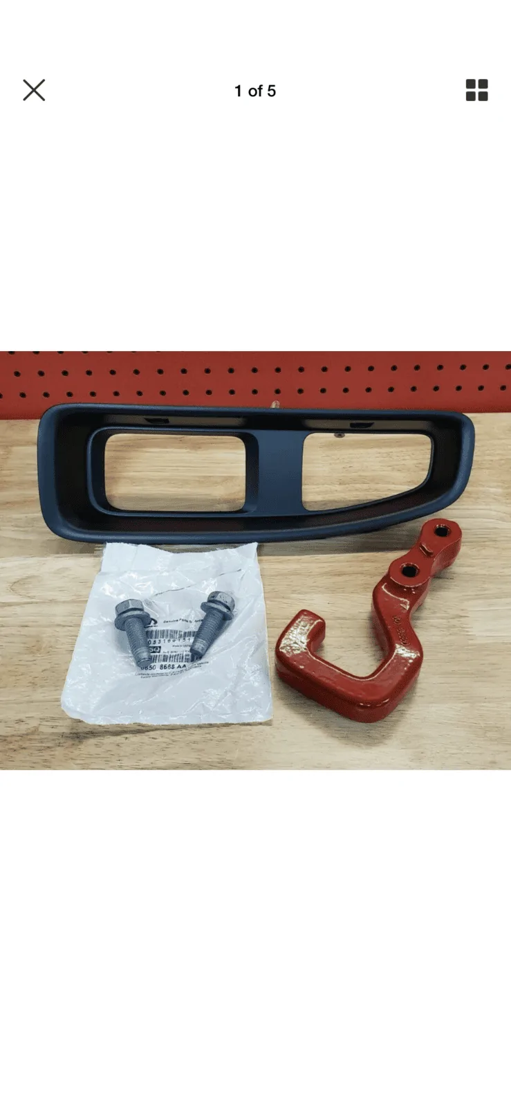 Jeep Gladiator Adding a rear tow hook. 12183C06-E226-4A0B-B260-2D9FBC0DBE14