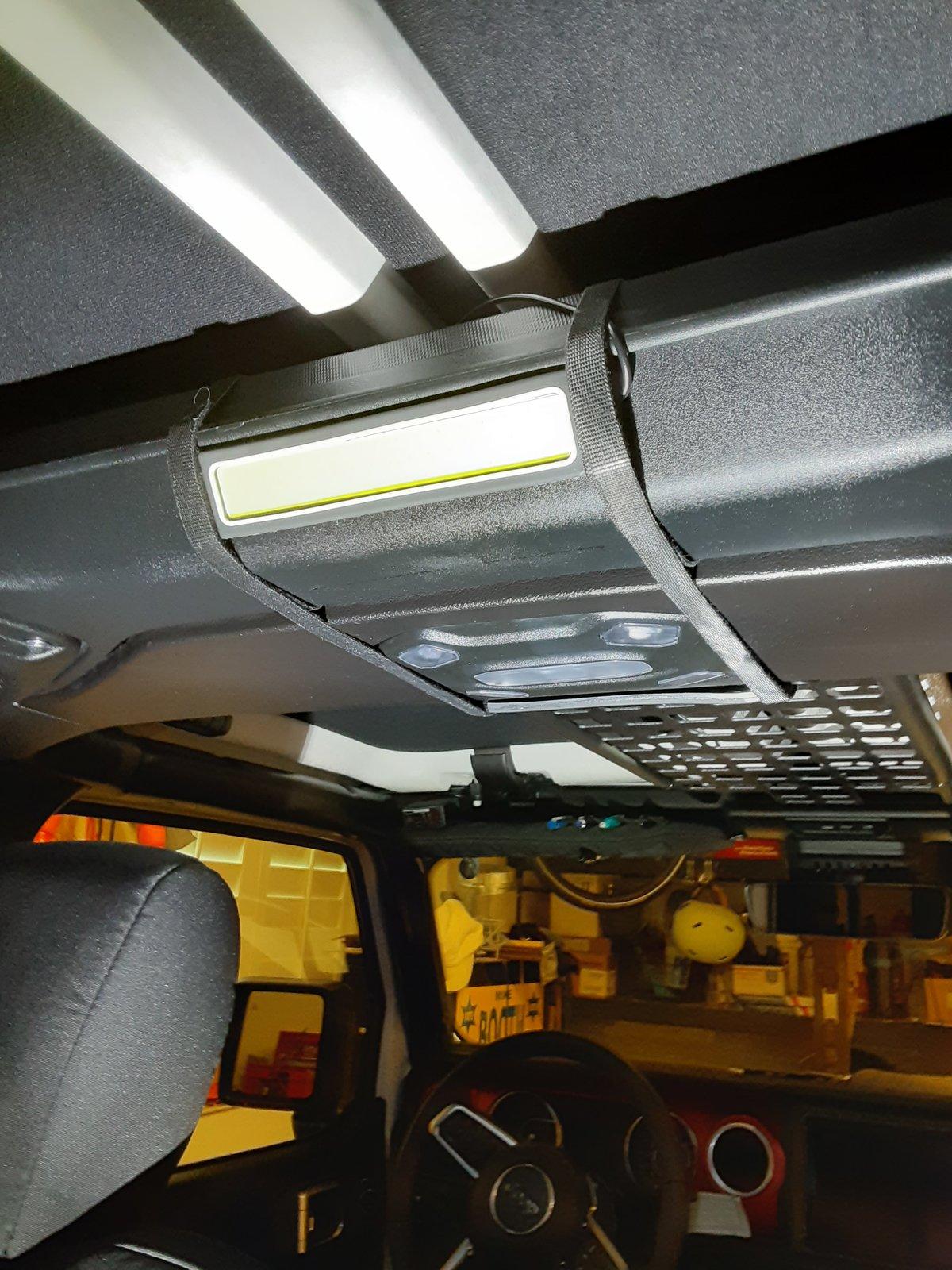 Jeep Gladiator Interior lights, I can't see sheet. 20200213_164017