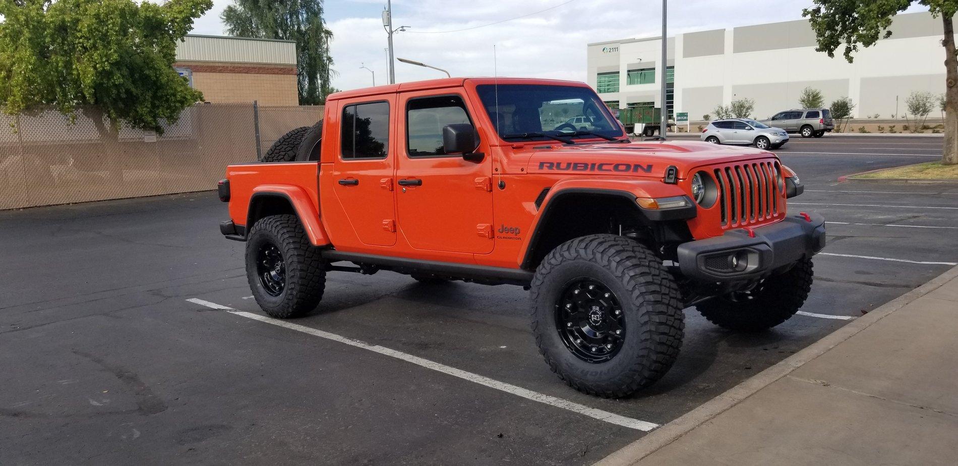 Jeep Gladiator What are the more rare colors? 20190913_160523