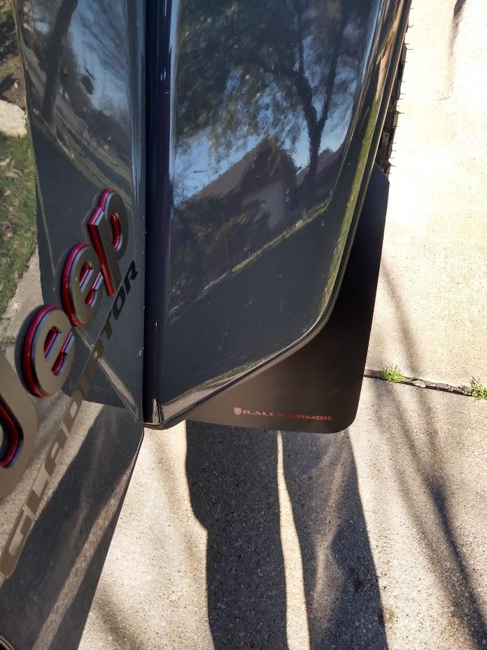 Jeep Gladiator What did you do TO your Gladiator today? [ADMIN WARNING: NO POLITICS, NO GUN TALK] Mud Flap side pic