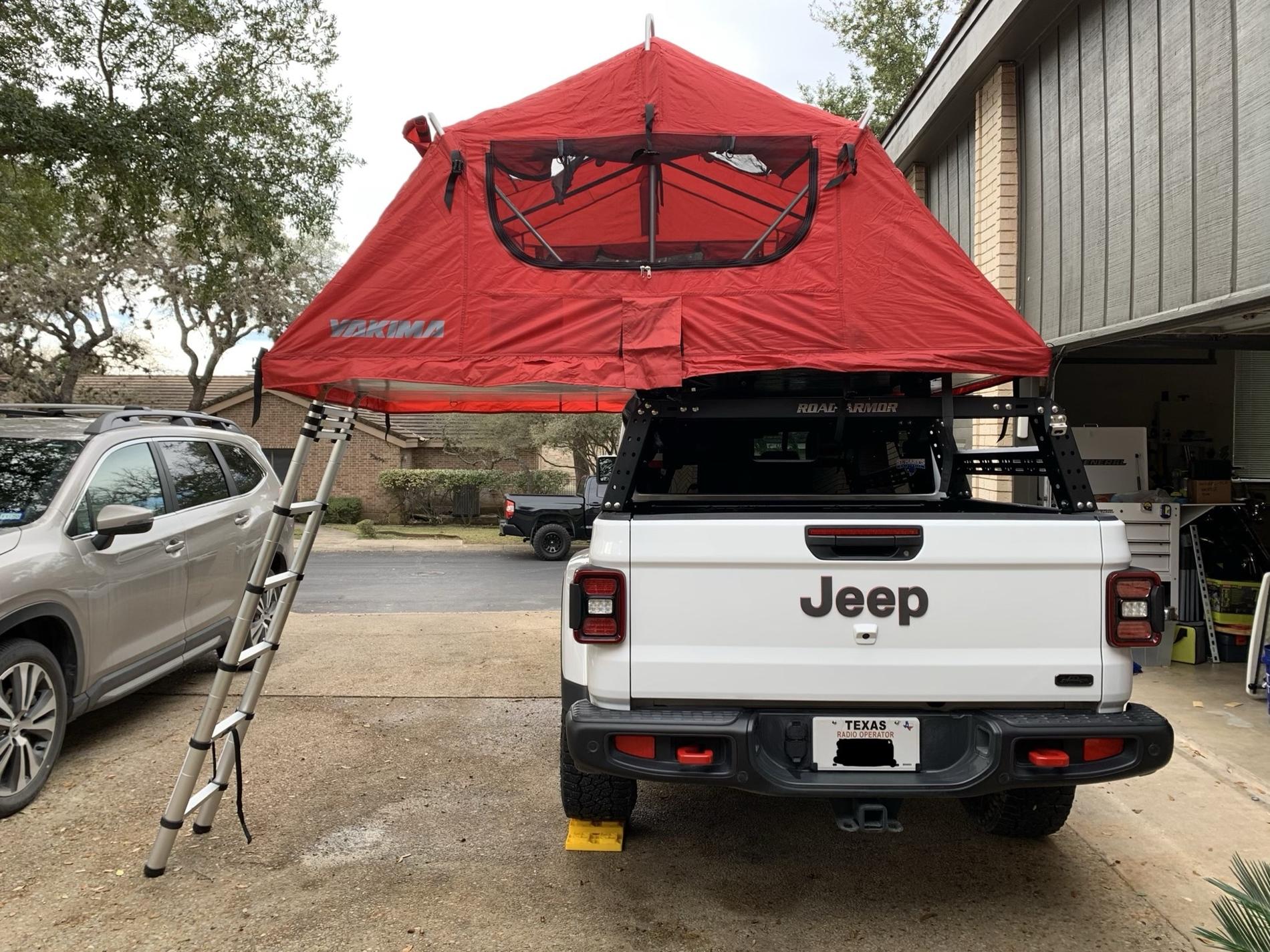 Jeep Gladiator Bed Rack and Roof Top Tents hYDqgPs