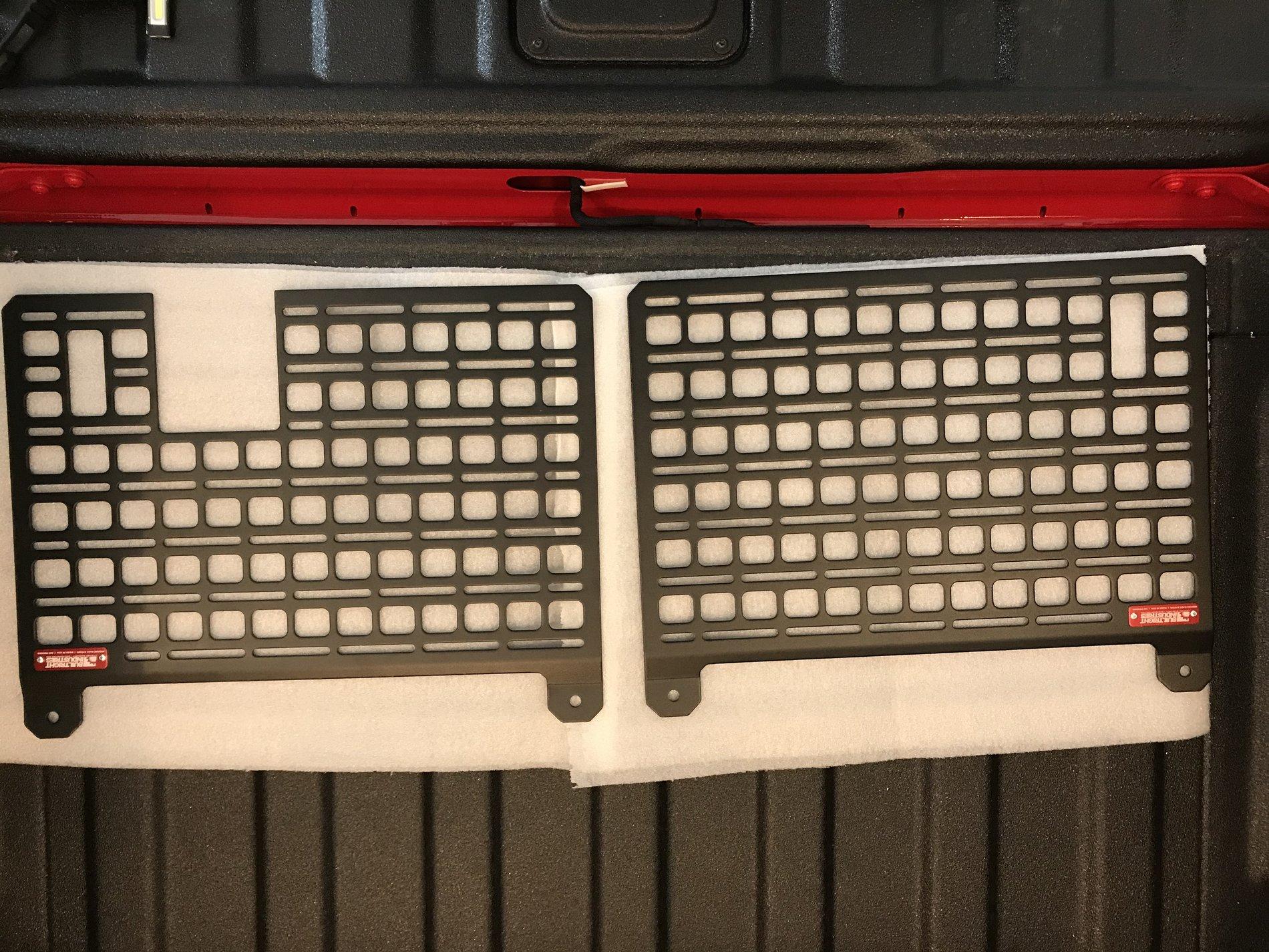 Jeep Gladiator Built Right Bedside Molle Panels Installed FFB9DB72-C732-40E1-87CE-DF668EAC1CBD