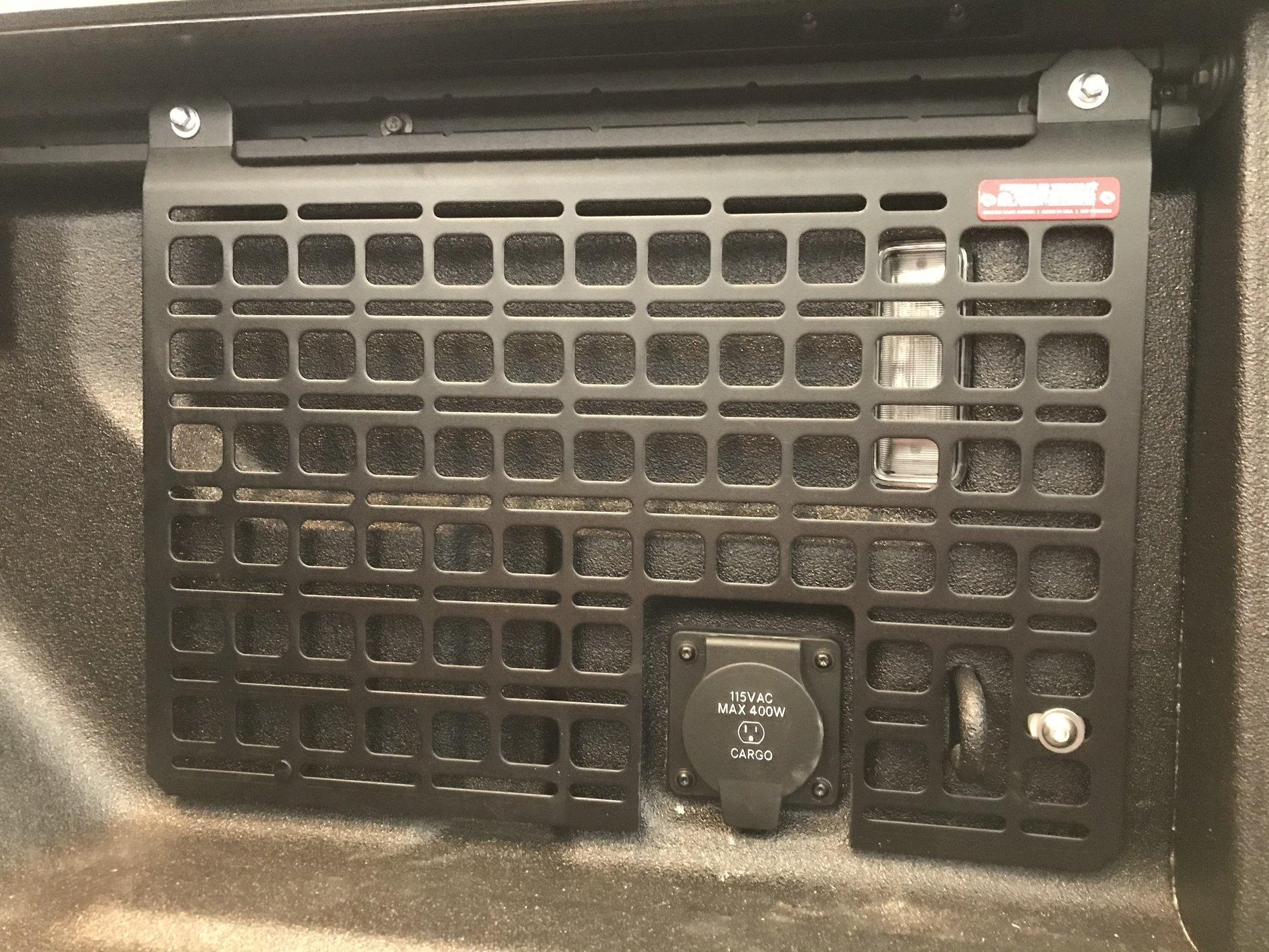 Jeep Gladiator Built Right Bedside Molle Panels Installed F4EAC6EF-0B75-49F3-AF11-73A7195BB00C