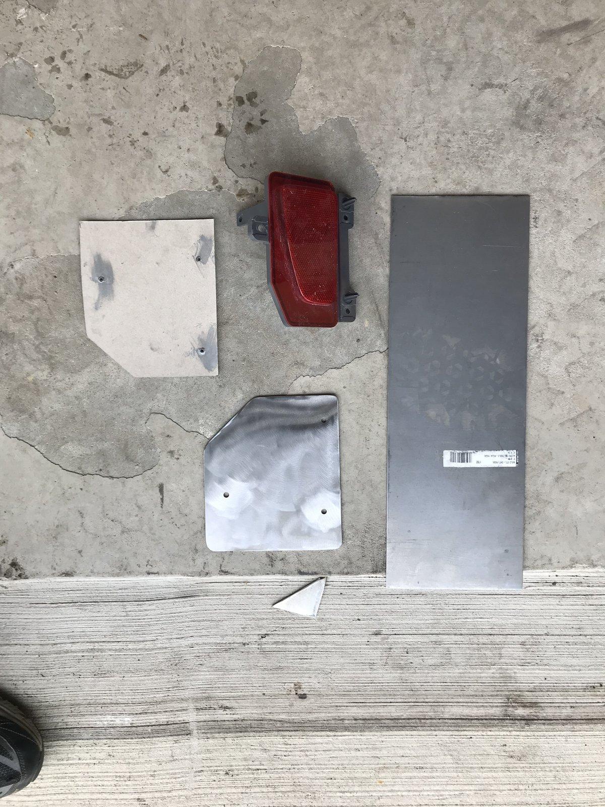 Jeep Gladiator Flush mount lights rear bumper IMG_0521