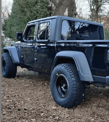 Jeep Gladiator 315 70 17 on stock gladiator sport s Capture2