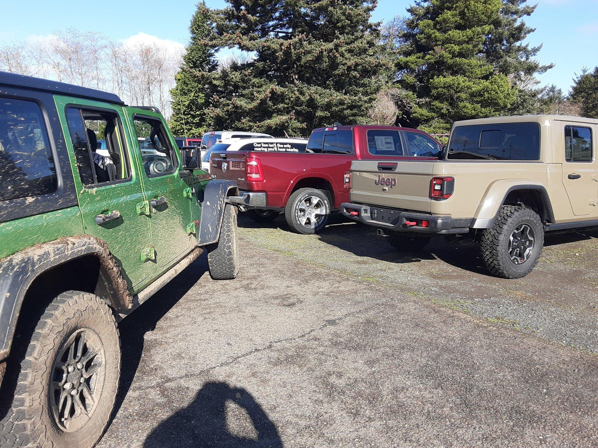 Jeep Gladiator Drove a Diesel JL Today 3some