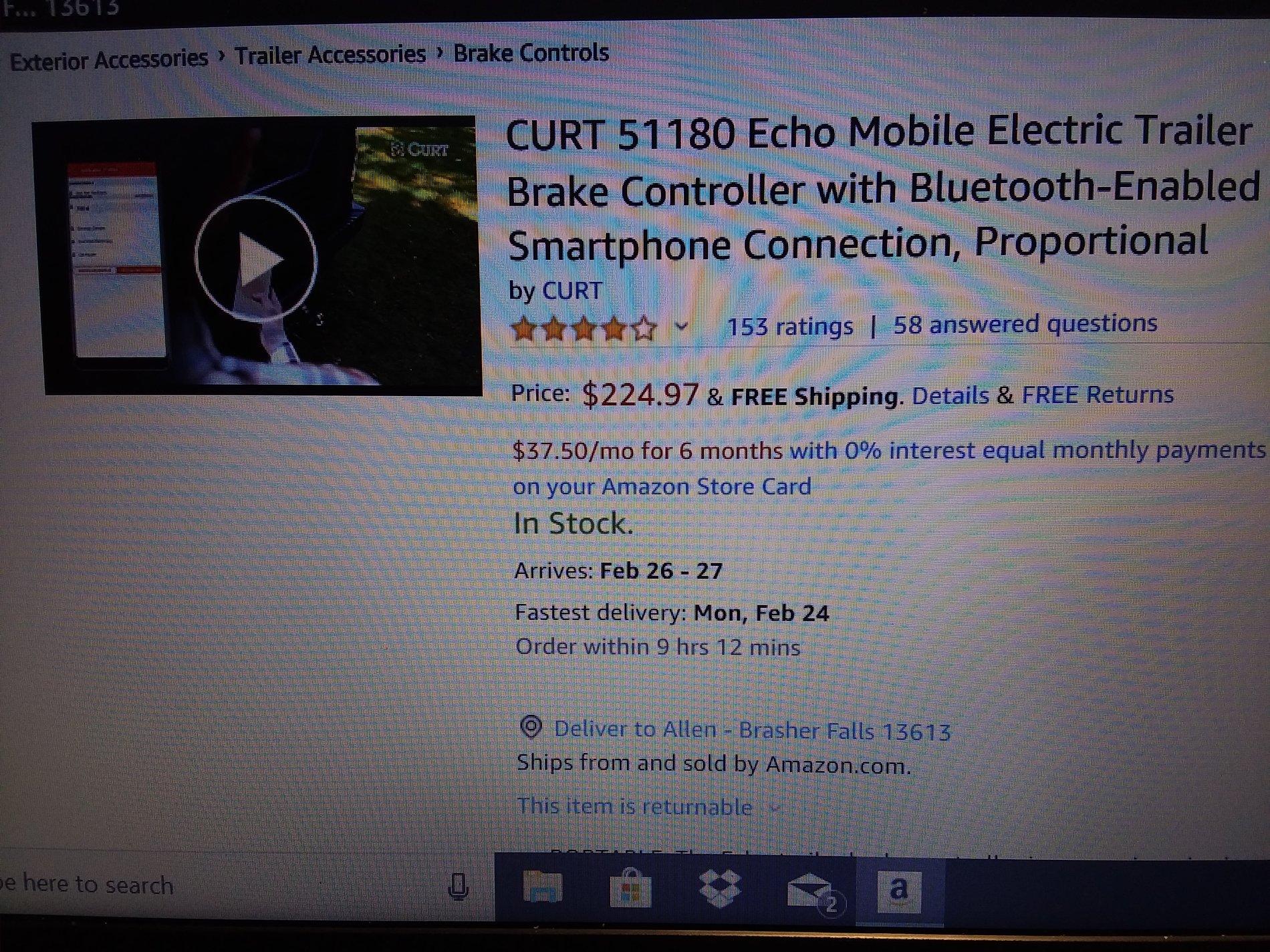Jeep Gladiator Finally available! > 2020 Jeep Gladiator Accessories - Trailer Brake Controller - 82215652 20200221_144734