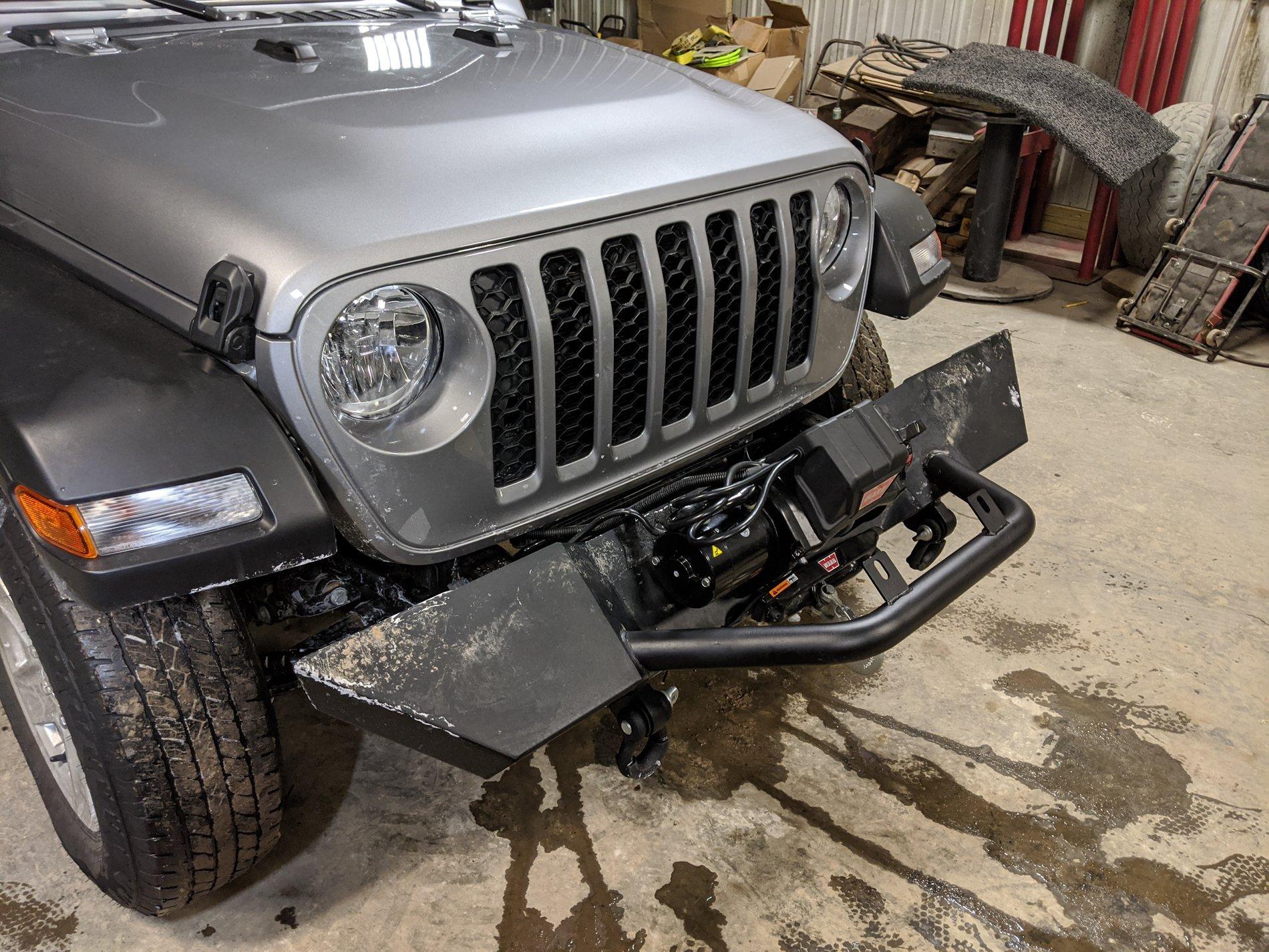 Jeep Gladiator Rampage bumper carnage IMG_20200220_185111