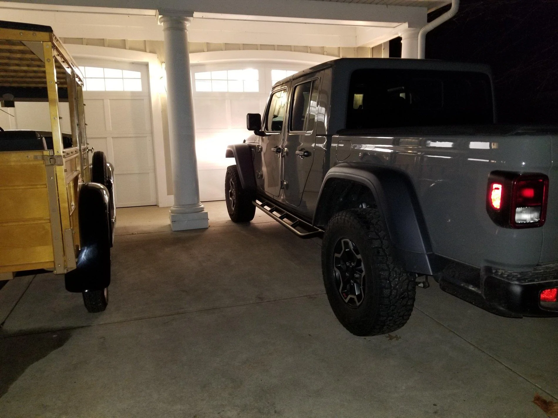 Jeep Gladiator My review of Rock Hard 4x4 angled down sliders 20200222_203419