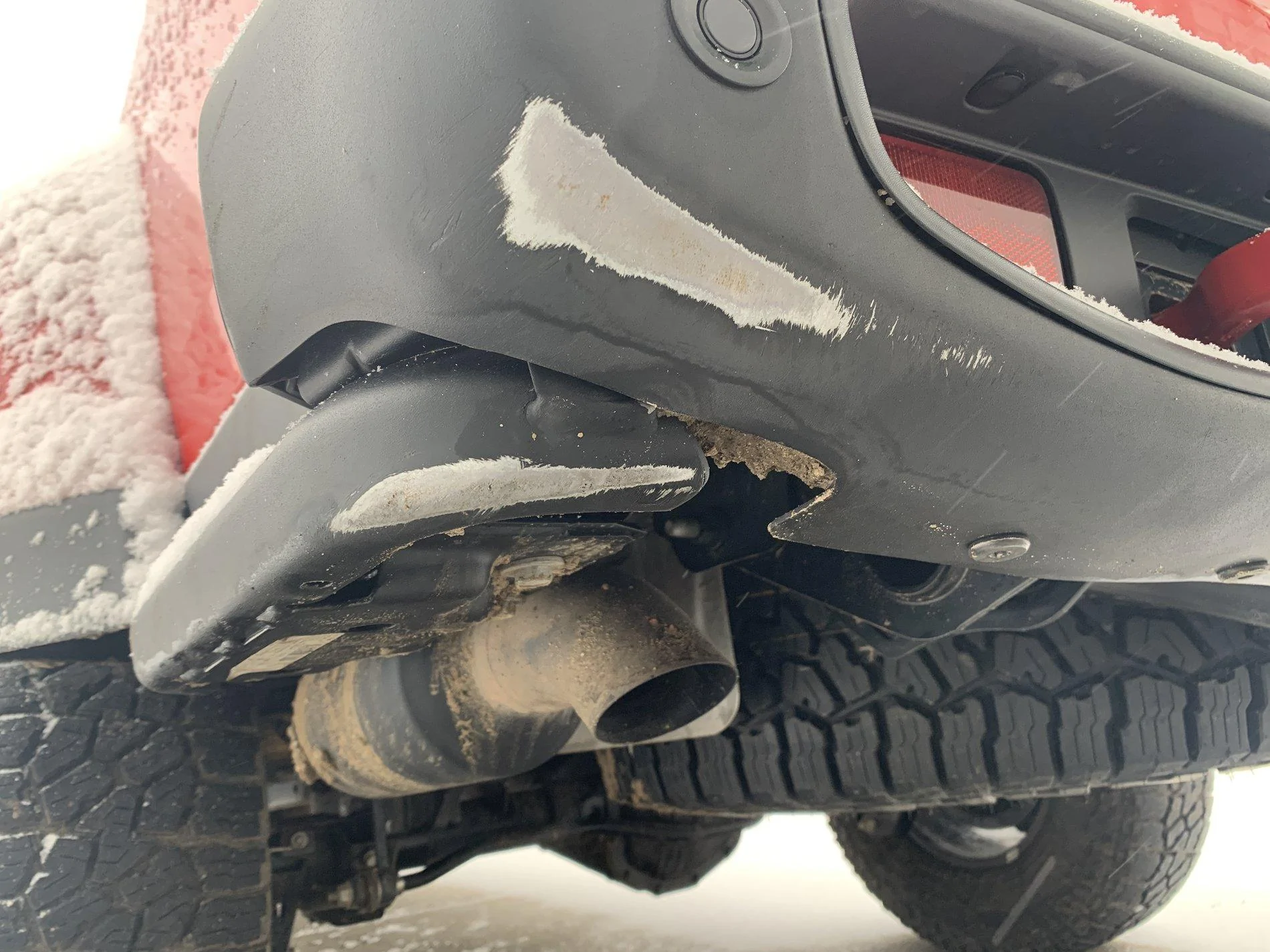 Jeep Gladiator Treating Trail Rash on Rear Bumper C86F94F8-D089-491B-98FE-560D1513BBEF