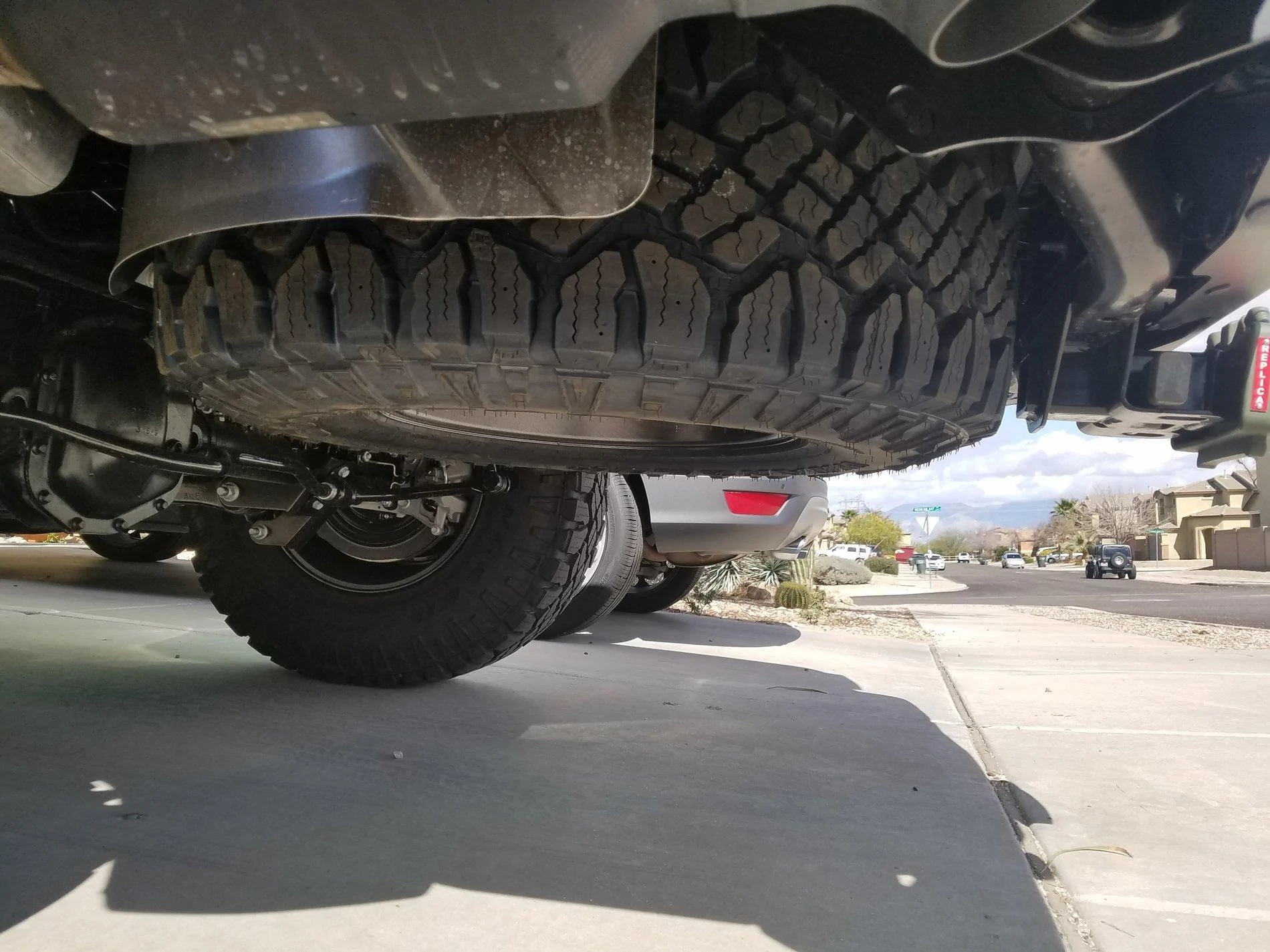 Jeep Gladiator Do you buy a spare? Where do you keep it? 20200223_114330