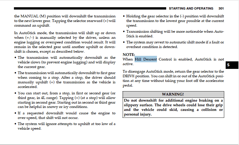 Jeep Gladiator Hill Descent Control? Screen Shot 2020-02-24 at 6.22.48 PM