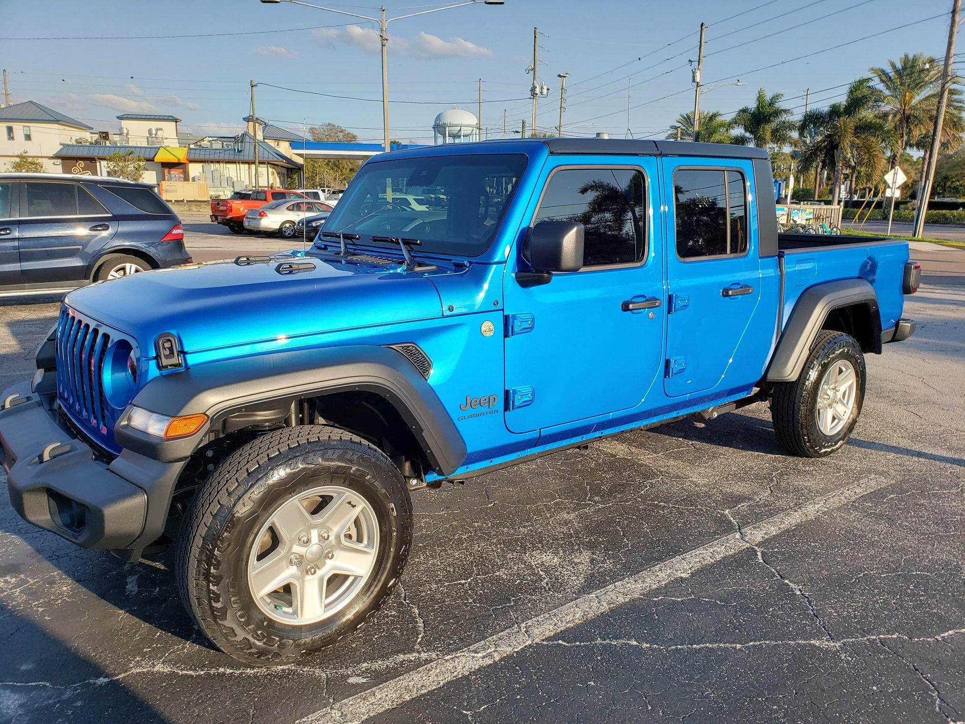 Jeep Gladiator HYDRO BLUE PEARL Gladiator JT Club IMG_20200222_172619_055