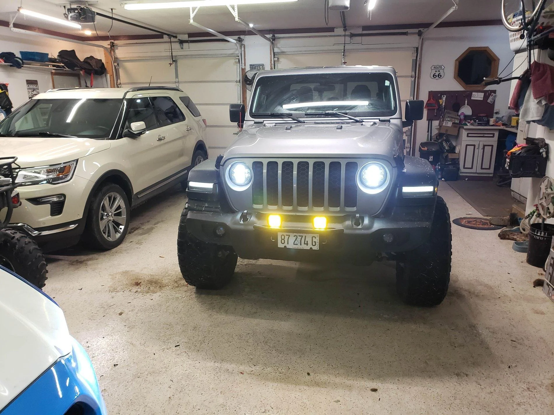 Jeep Gladiator Amber Driving lights! Yes Please! 20200213_185052