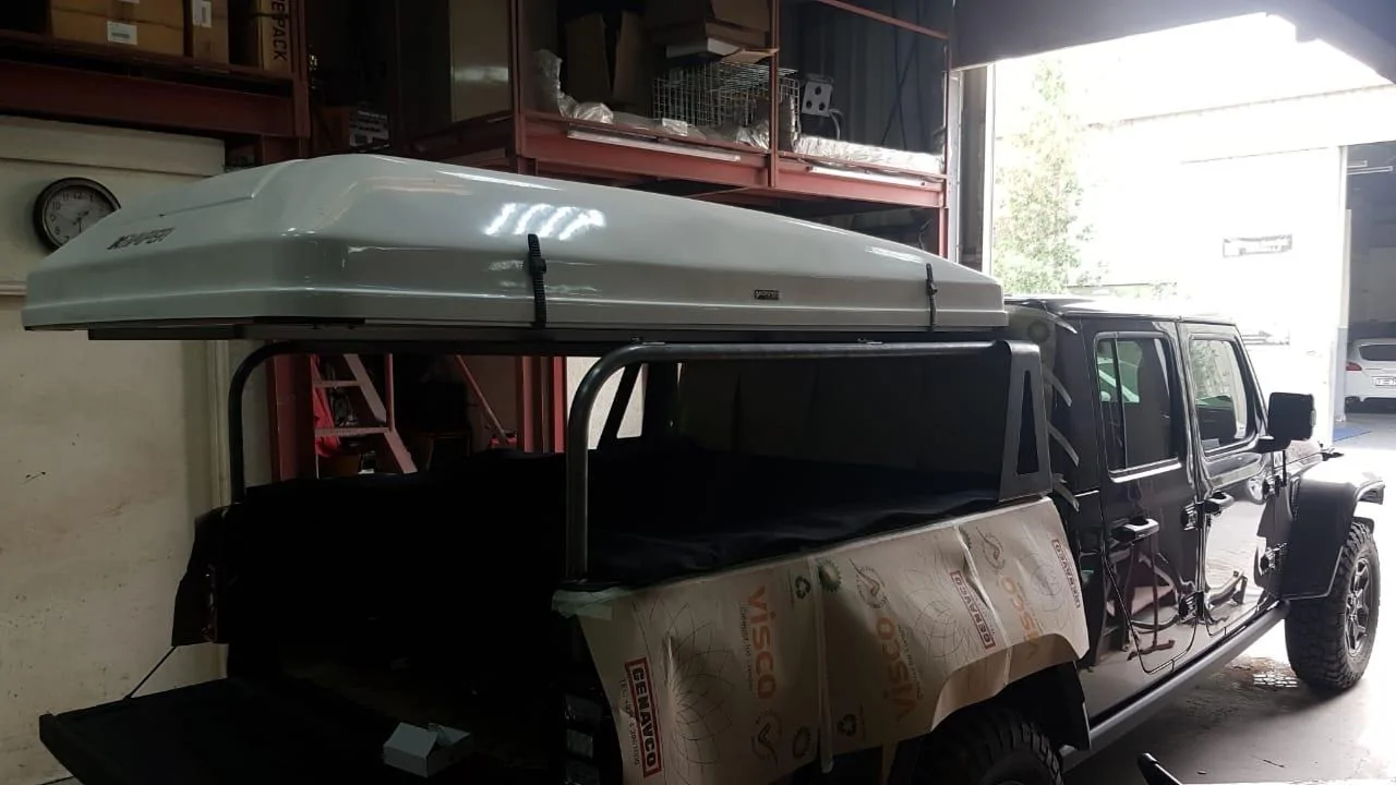 Jeep Gladiator Bed Rack and Roof Top Tents 27dc681d-14e0-4eab-8bae-eca60c1e284d