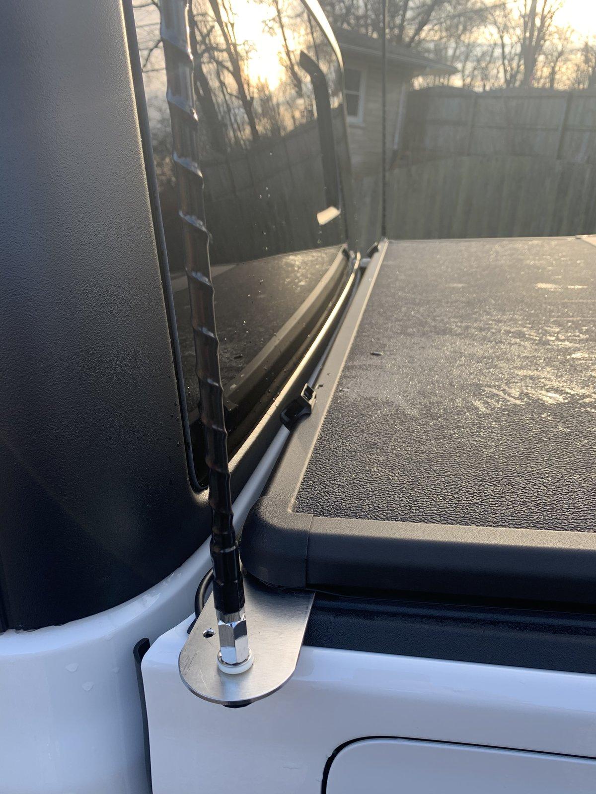 Jeep Gladiator Dual bed-mounted cb antenna for bed cover F849AE3B-C231-4A4C-86A7-14918F924F92