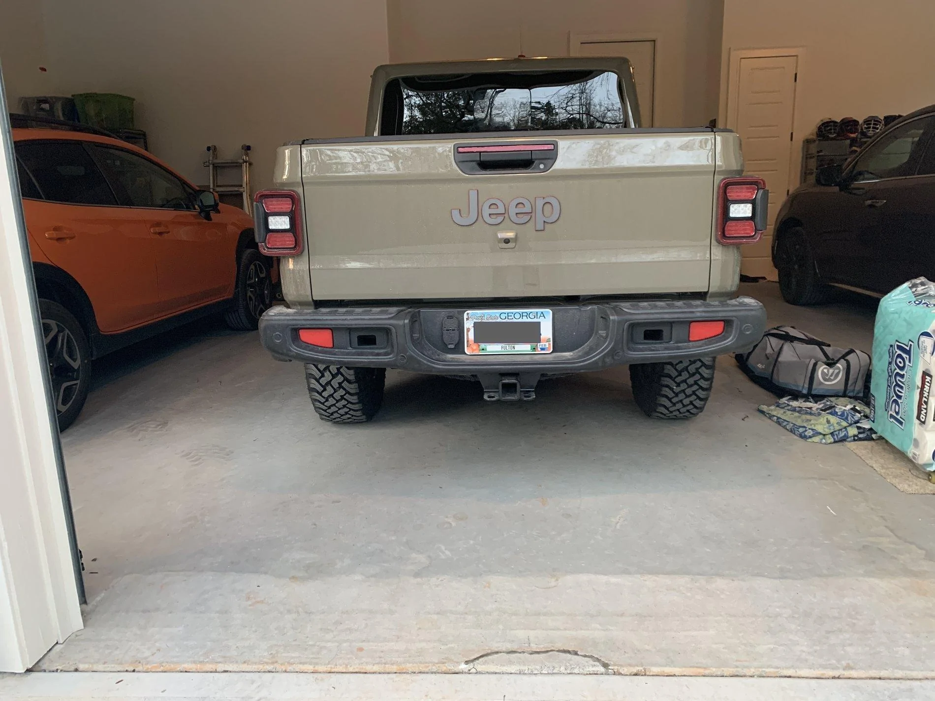 Jeep Gladiator Rubicon rear tow hook removal 2020-02-28 18.21.30