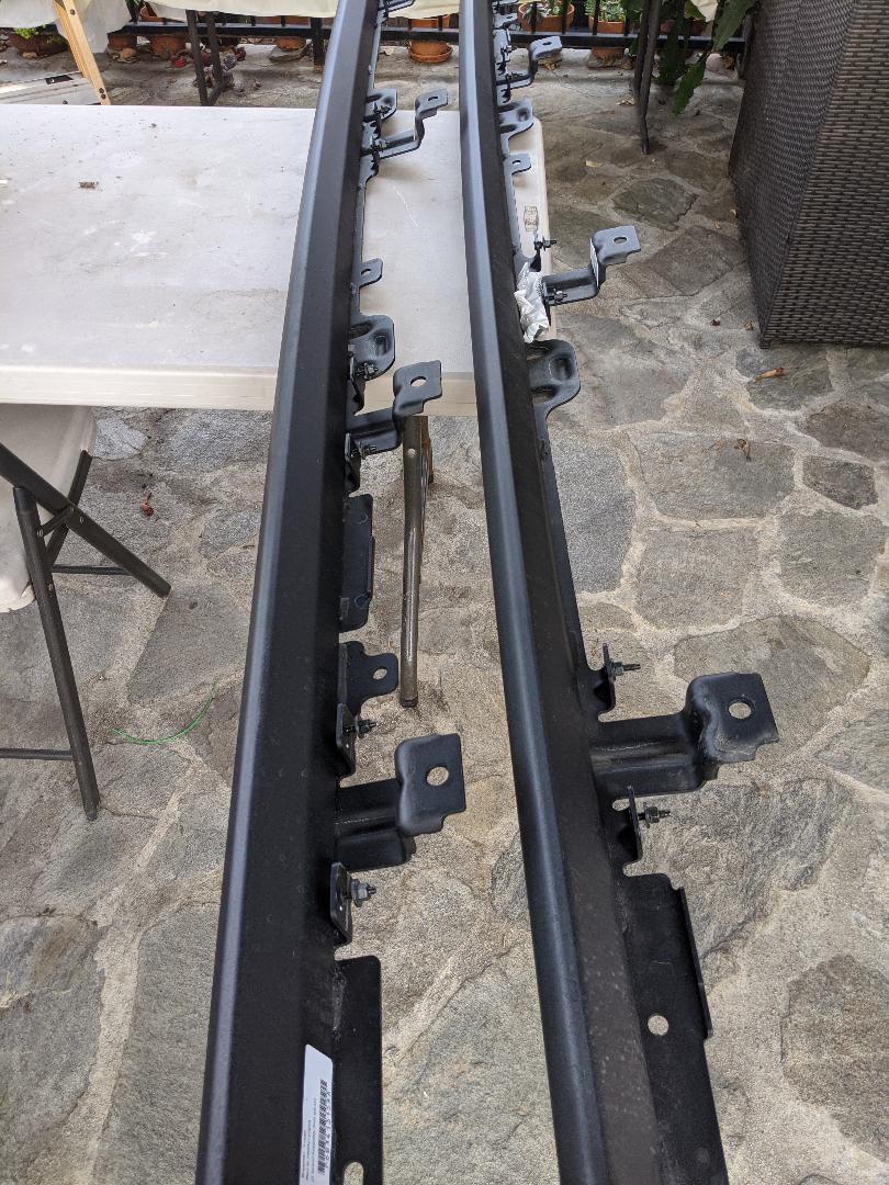 Jeep Gladiator Stock Gladiator Rubicon sliders for sale sliders1