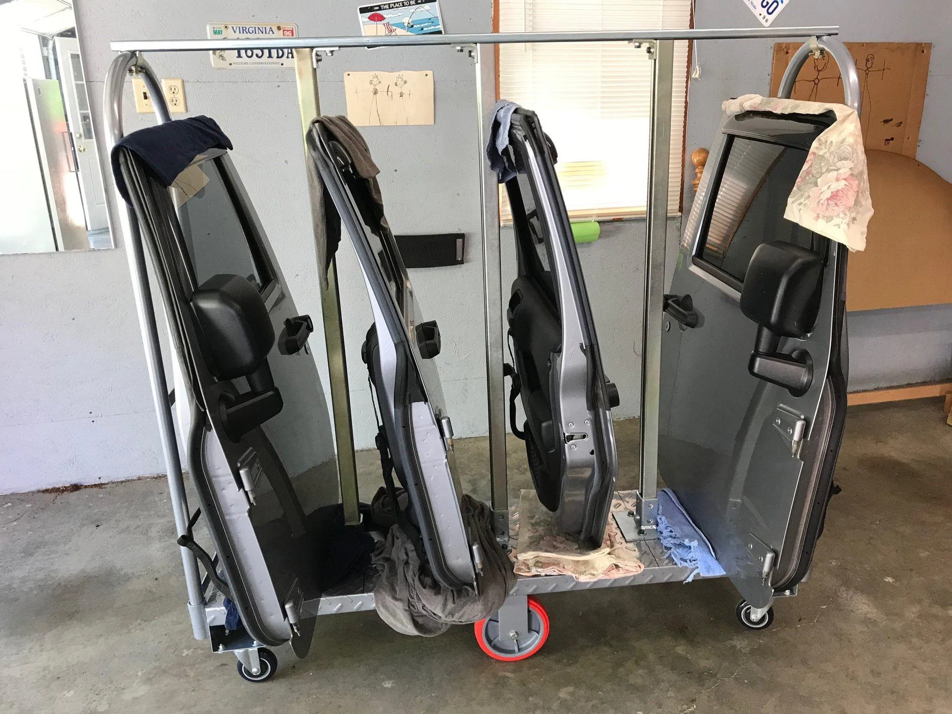 Jeep Gladiator Custom Door Cart IMG_2077