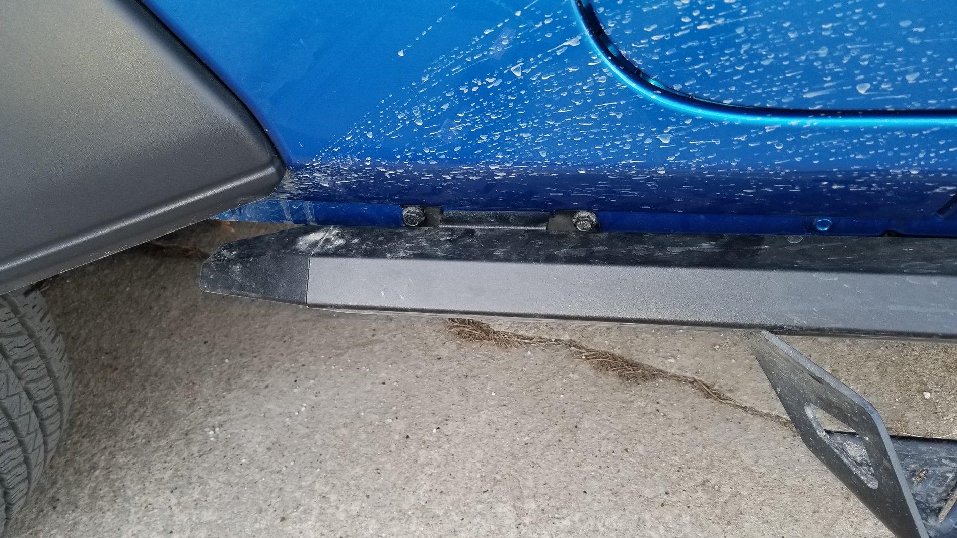 Jeep Gladiator Anyone else DIY install N-FAB Predator Pro steps? 20200229_165220