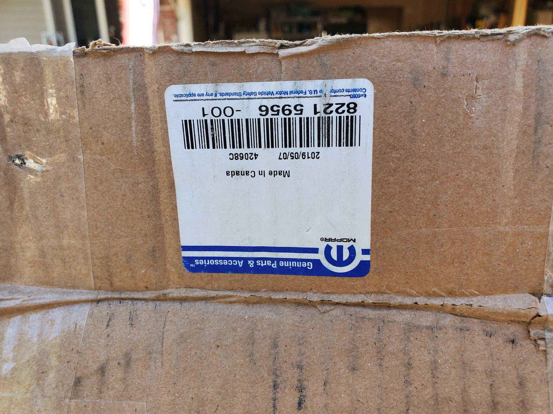Jeep Gladiator Mopar Trail Rail In Bed Cargo For Sale -$250 - SOLD 20200222_104632