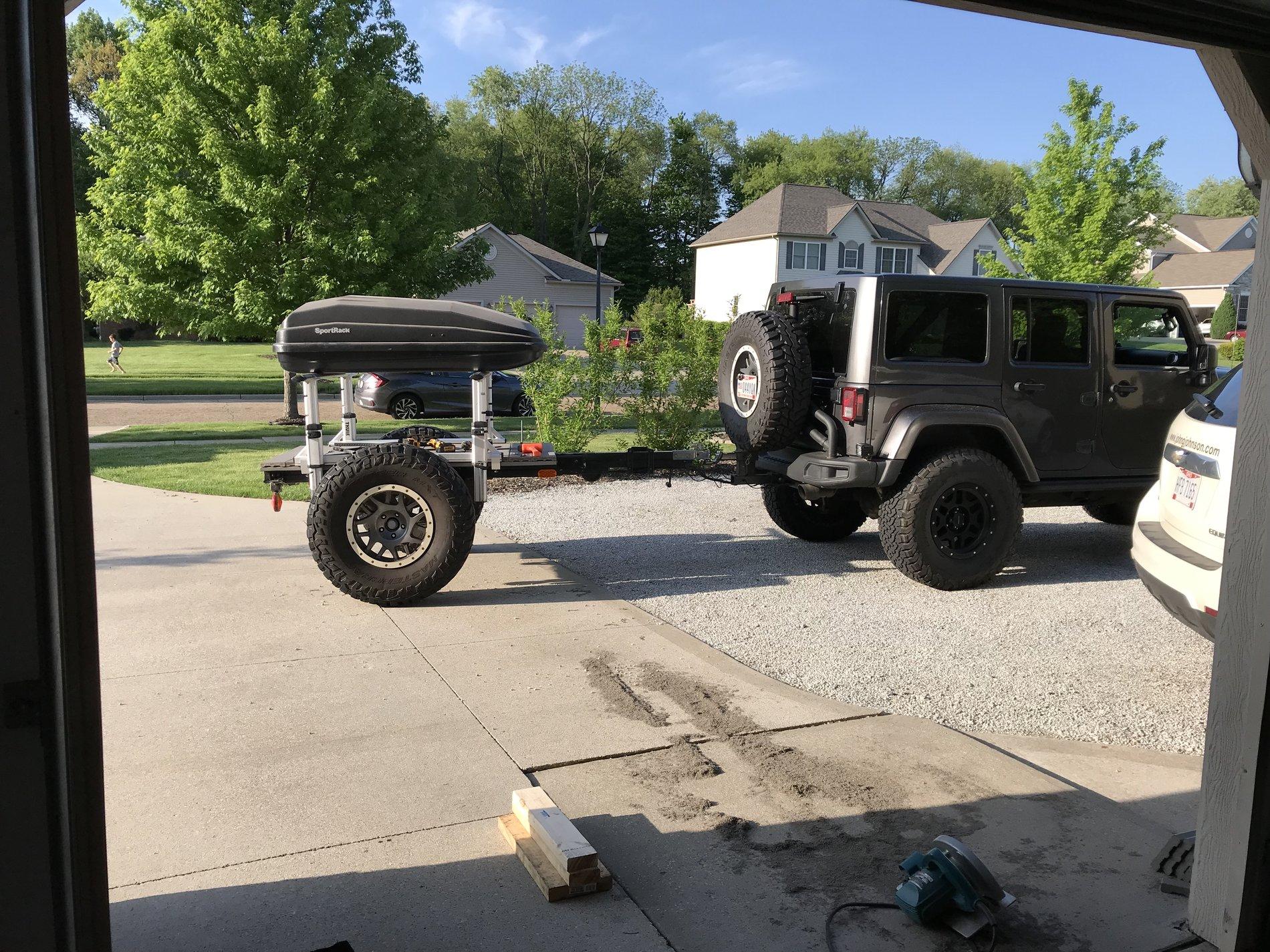 Jeep Gladiator I'm building my idea of a perfect (for me) Gladiator rack 53666DB3-E4E8-4DC5-A5A9-37A406B19772