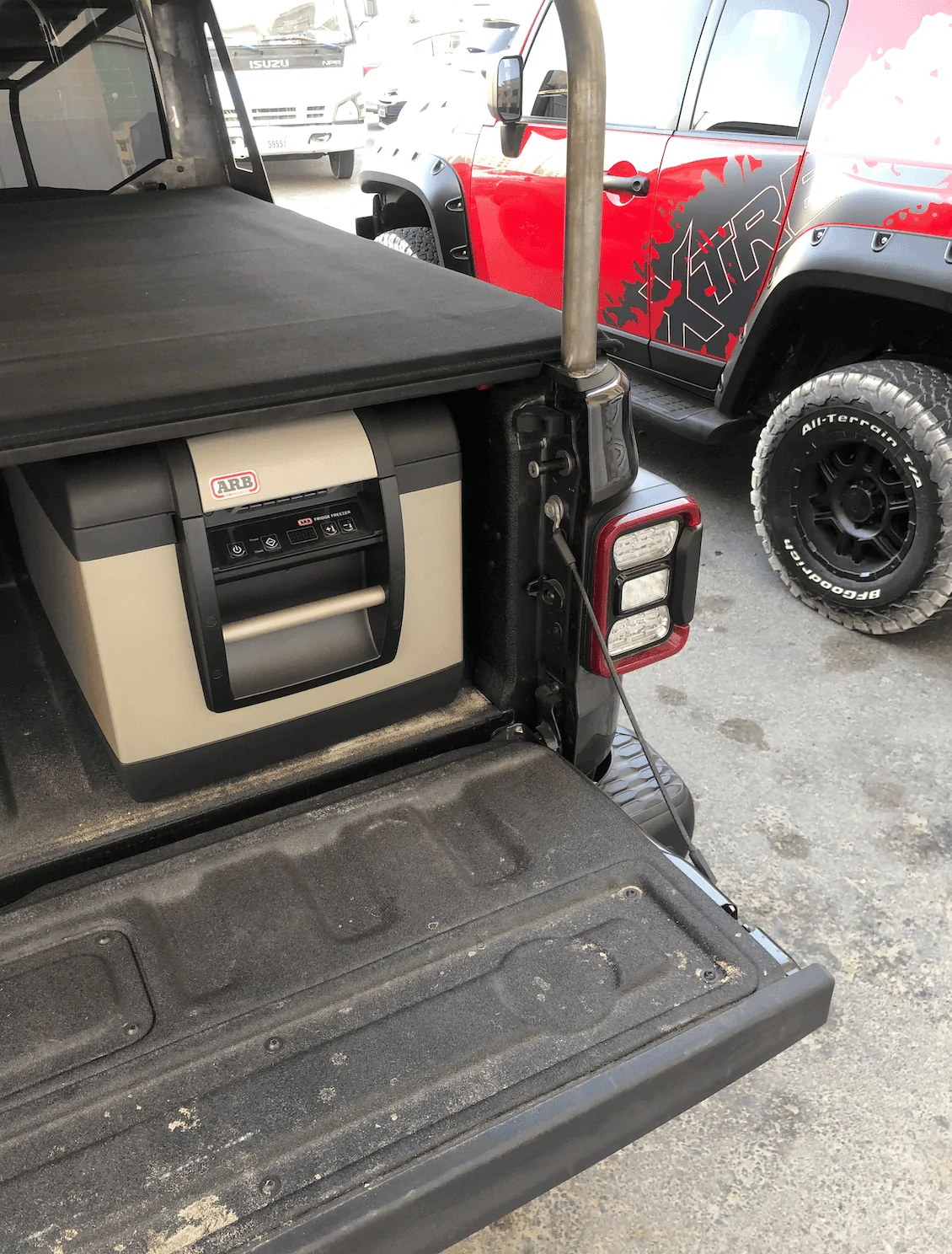 Jeep Gladiator Dometic in bed with Factory toneau cover Screen Shot 2020-03-04 at 6.39.30 AM