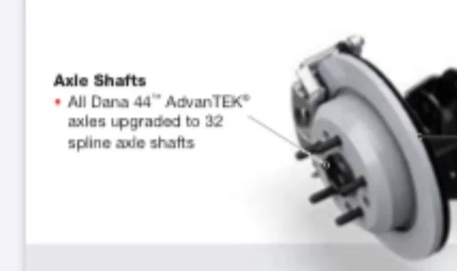 Jeep Gladiator Truetrac on sport s 3:73? What's the spline count? DC59E700-54A3-4A1A-BF16-51F3A11C81FF