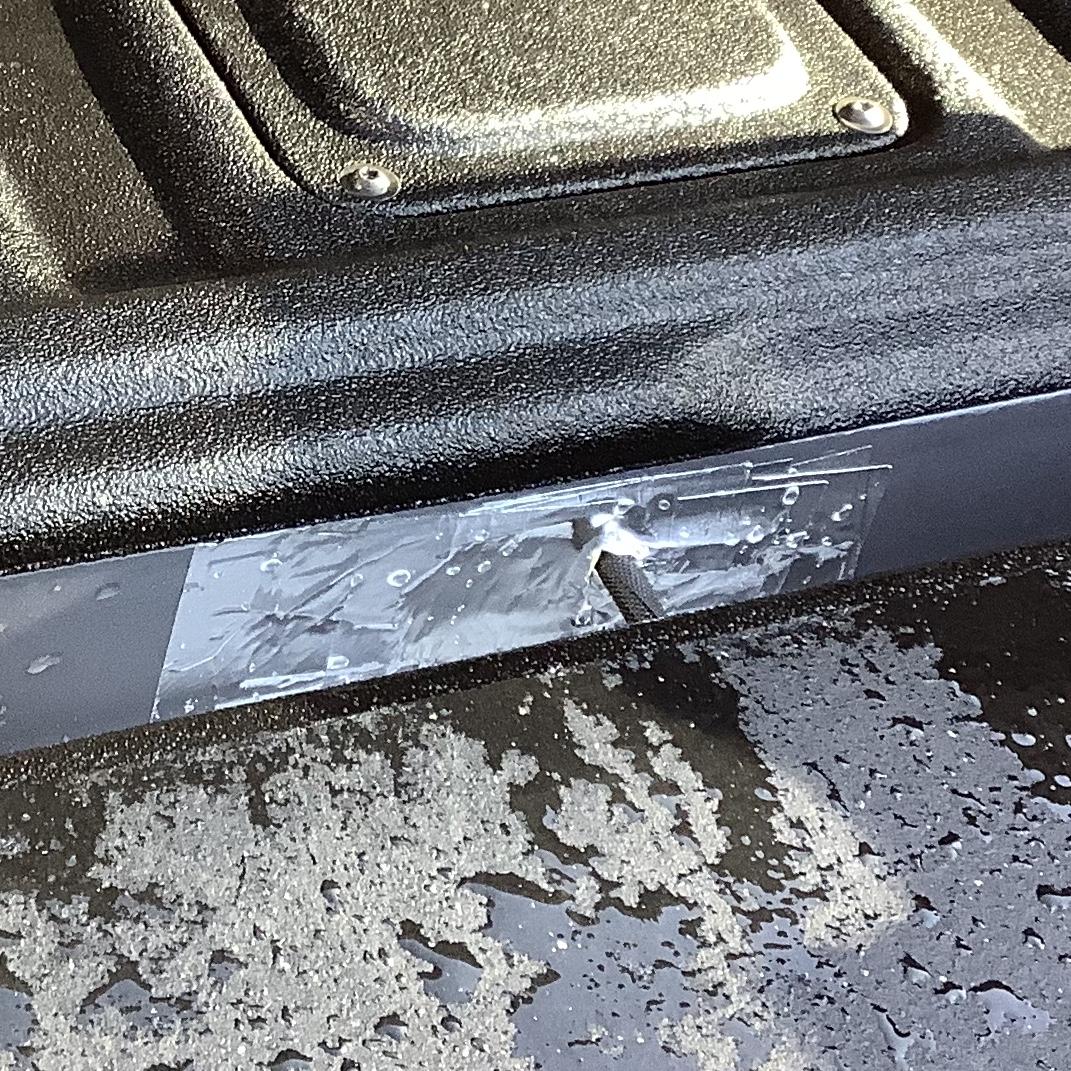Jeep Gladiator Tail gate hole fix 9647777B-6AF0-4152-87BA-C62BD685B9E9